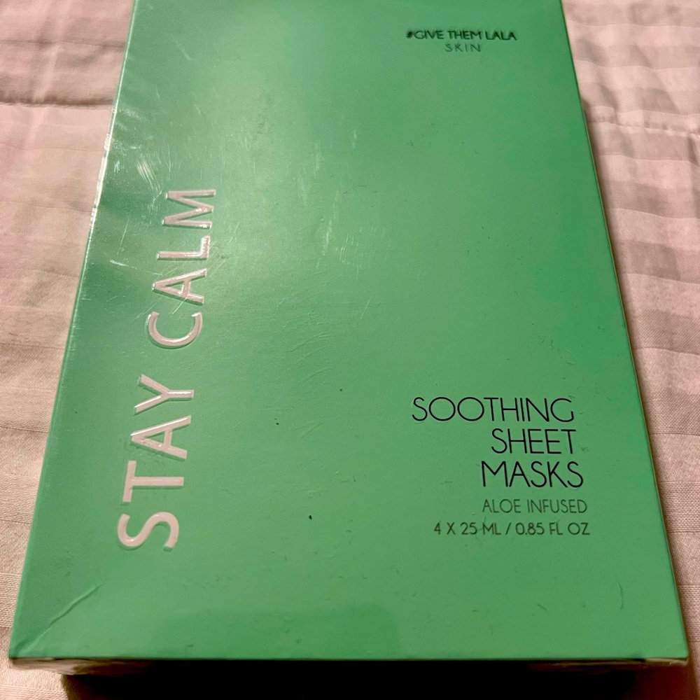 #GIVE THEM LALA SKIN Soothing Sheet Masks
